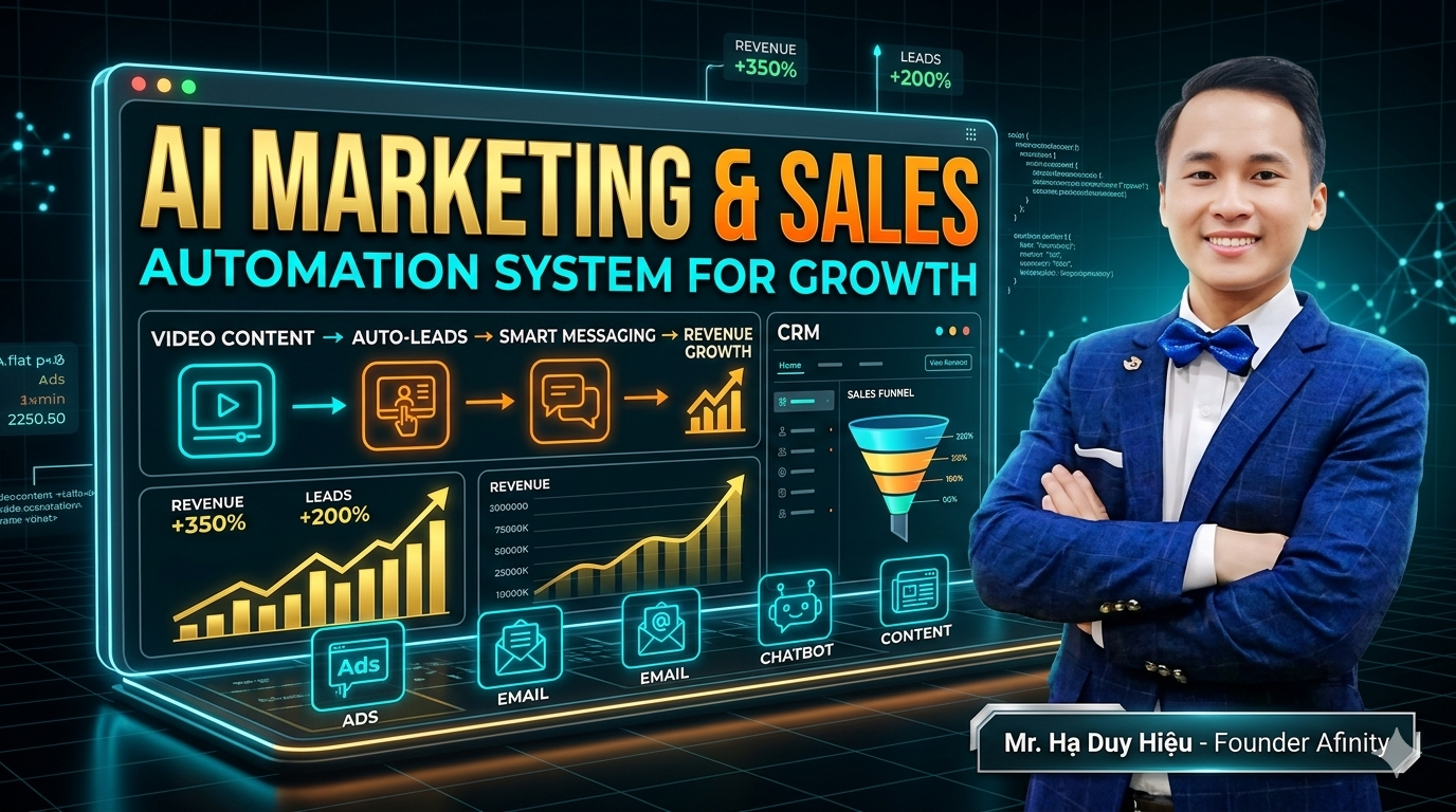 HỆ THỐNG AI AUTOMATION CHO MARKETING & BÁN HÀNG
